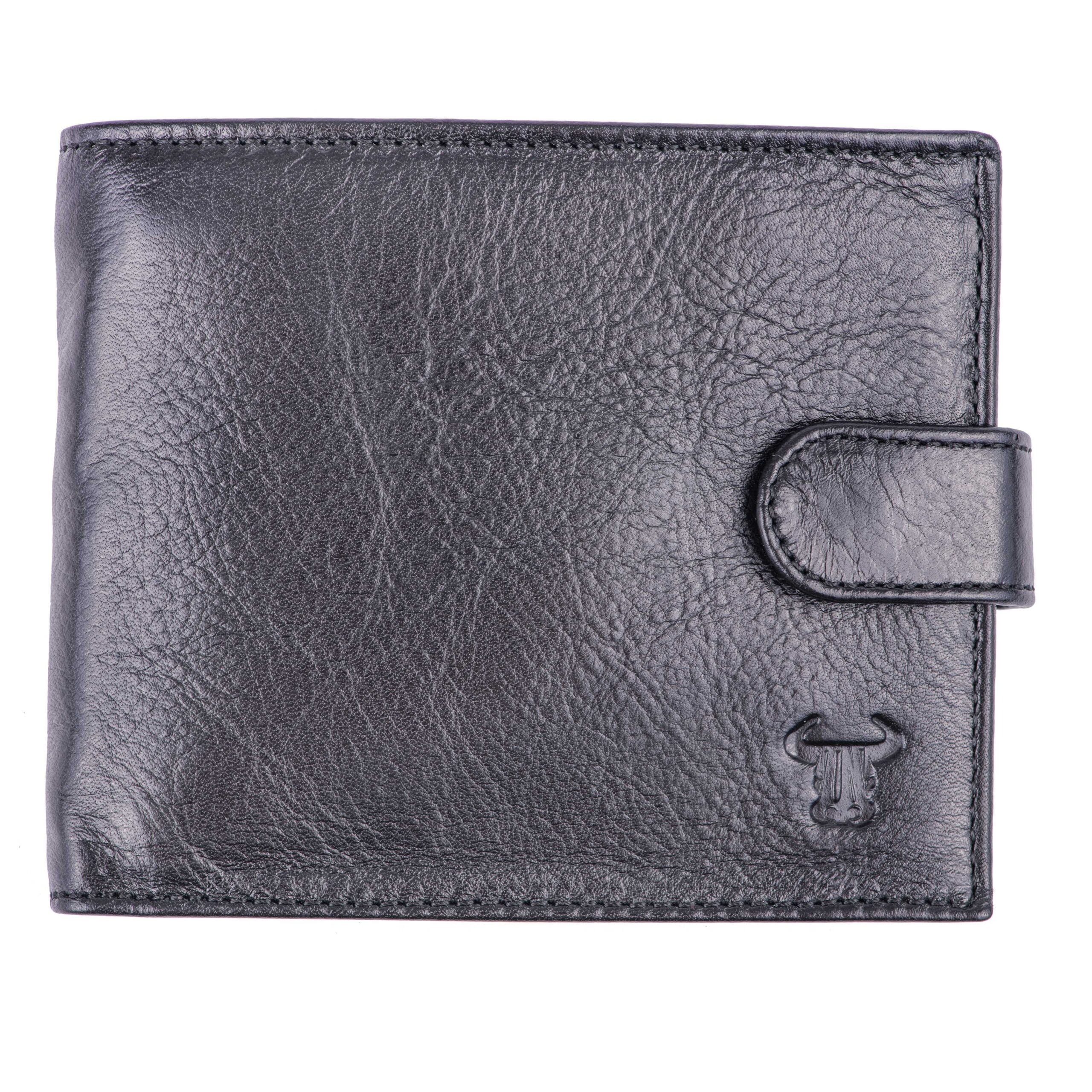 Portofel barbati din piele naturala negru Page Wallet - imagine 13