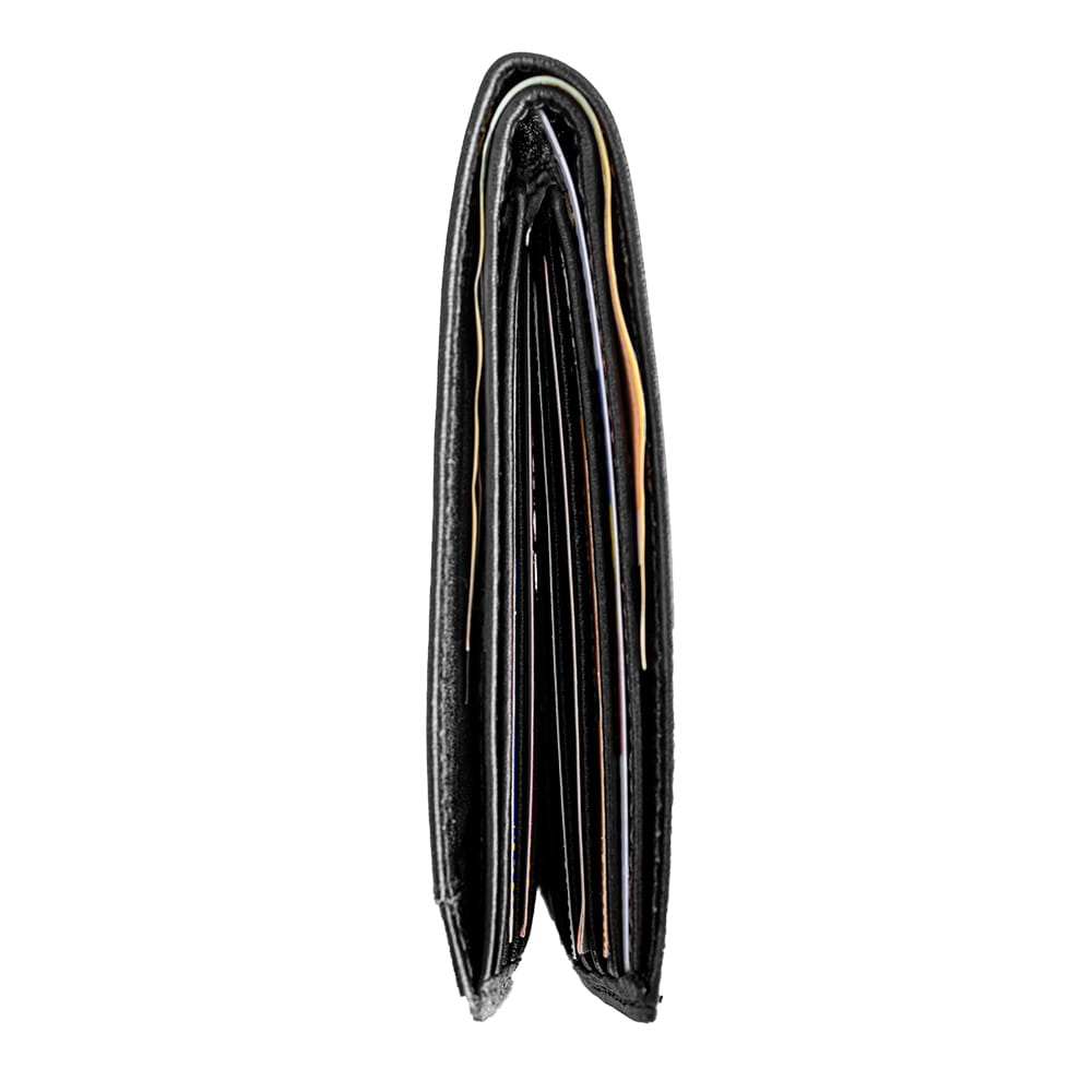 Portofel barbati din piele naturala negru Iarin - imagine 8