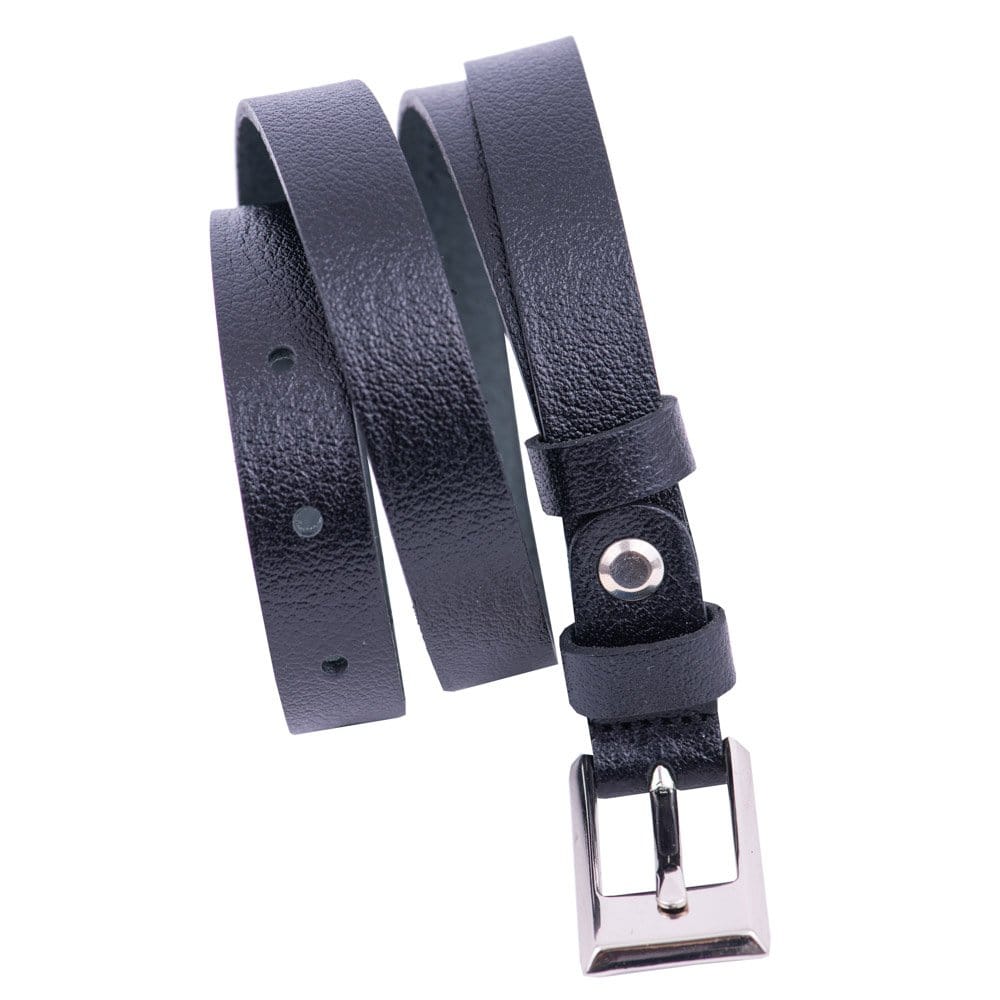 Set cadou portofel+curea din piele pentru femei rosu-negru Little-Slim - imagine 9