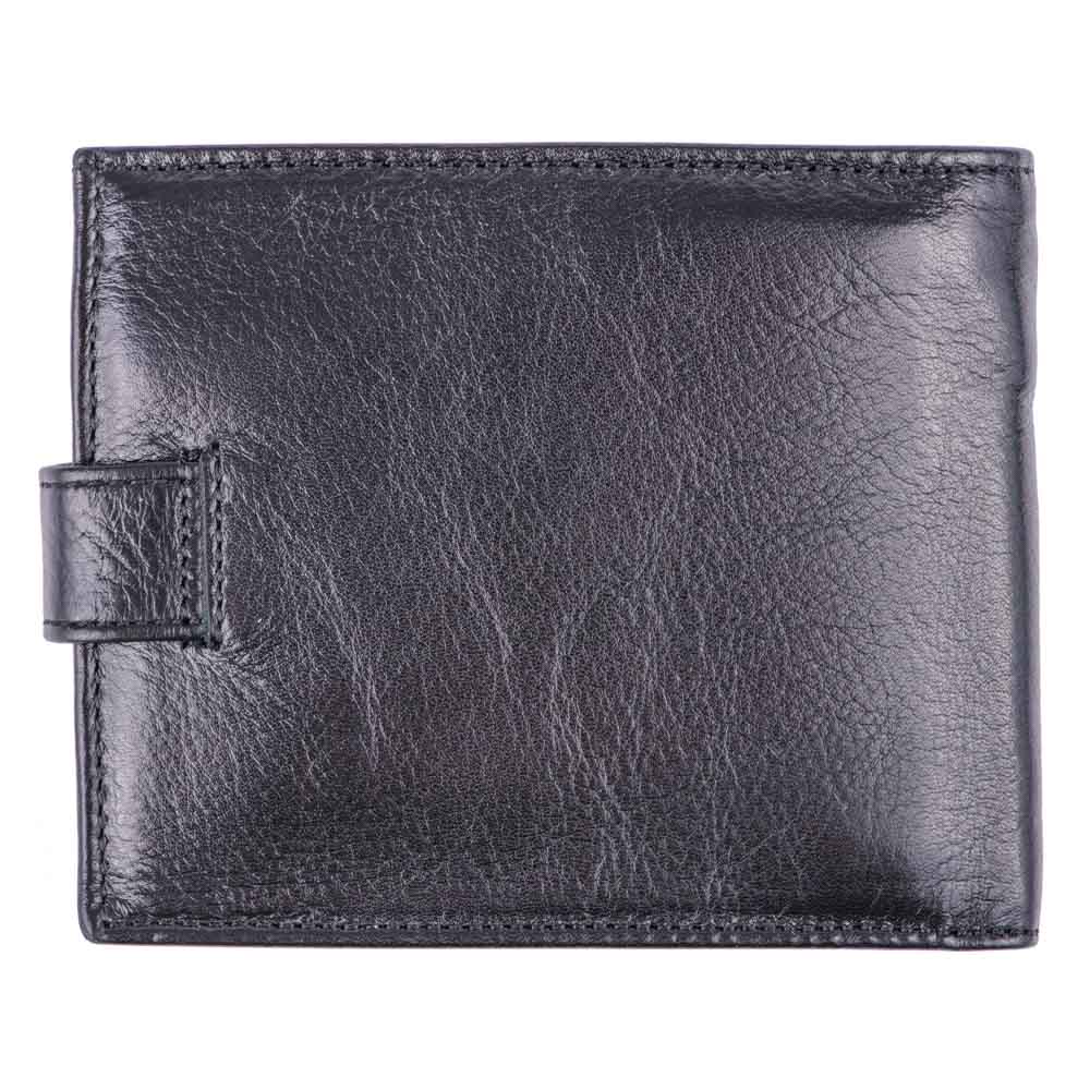 Portofel barbati din piele naturala negru Page Wallet - imagine 4