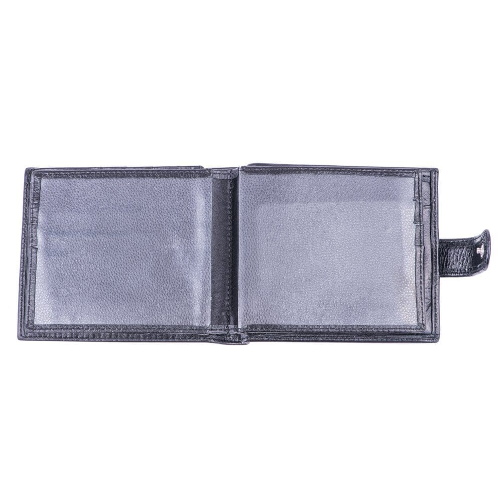 Portofel barbati din piele naturala negru Page Wallet - imagine 6